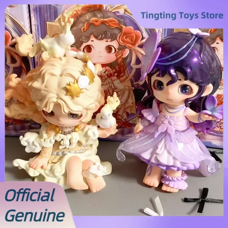 

Подлинная серия Joy Guardians Covenant Chronicles, слепая коробка, кавайная фигурка, украшения, модель из ПВХ, игрушки, радость, загадочная коробка, куклы, подарок