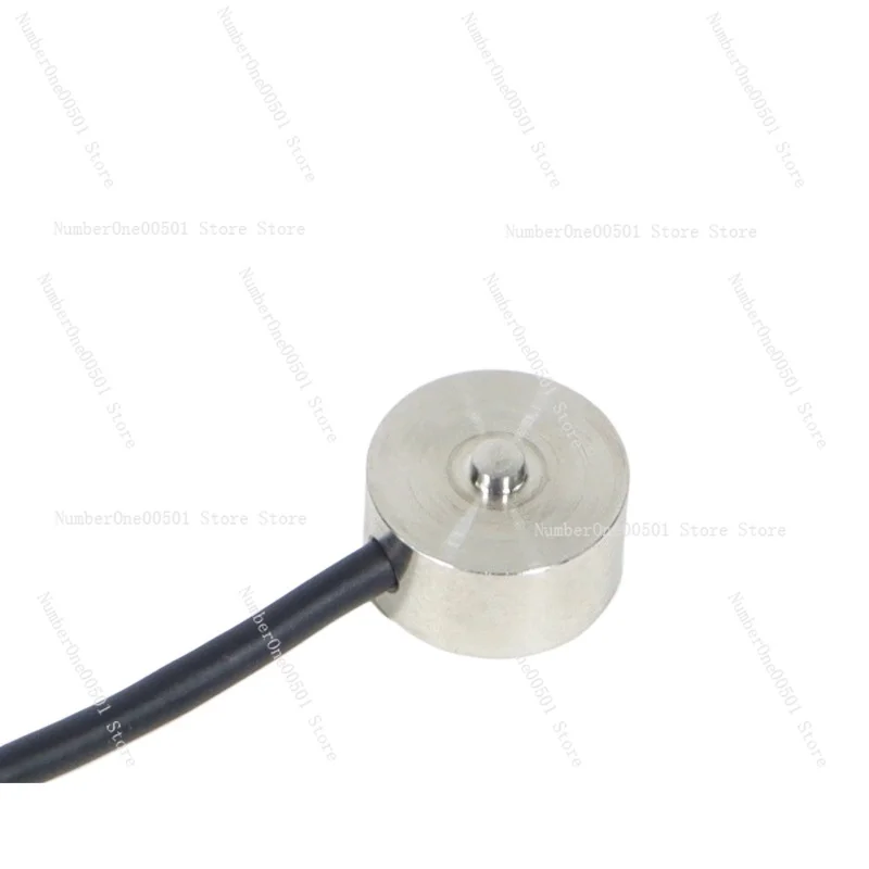 Button Type Mini Pressure Sensor 10mm Diameter High Precision Force Load Cell