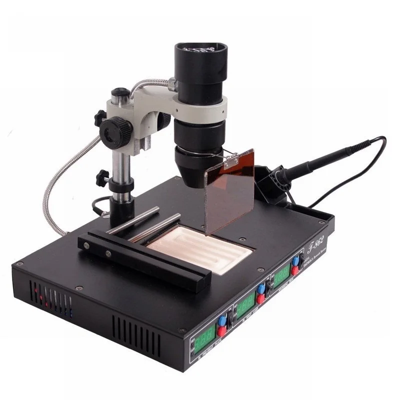 PUHUI T-862 Infrared SMD Soldering Rework Station Soldering Welder Mobile Phone Motherboard Desoldering Station Maintenance