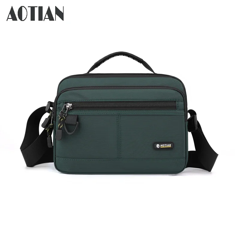 

AOTIAN New Shoulder bag for men horizontal Crossbody Bag Small Man Sling Messenger Bag Nylon Male Purse Boys Cross bag