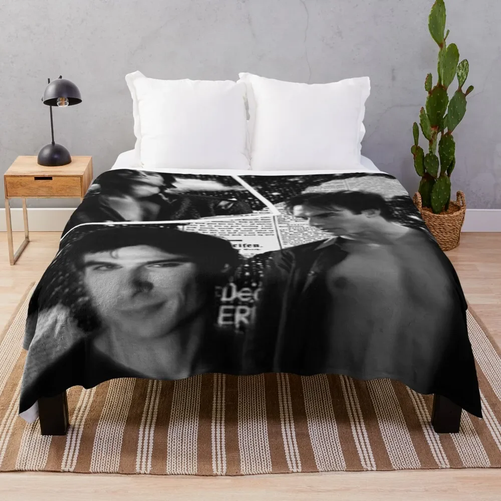 

Ian Somerhalder Aesthetic Throw Blanket christmas decoration valentine gift ideas Blankets