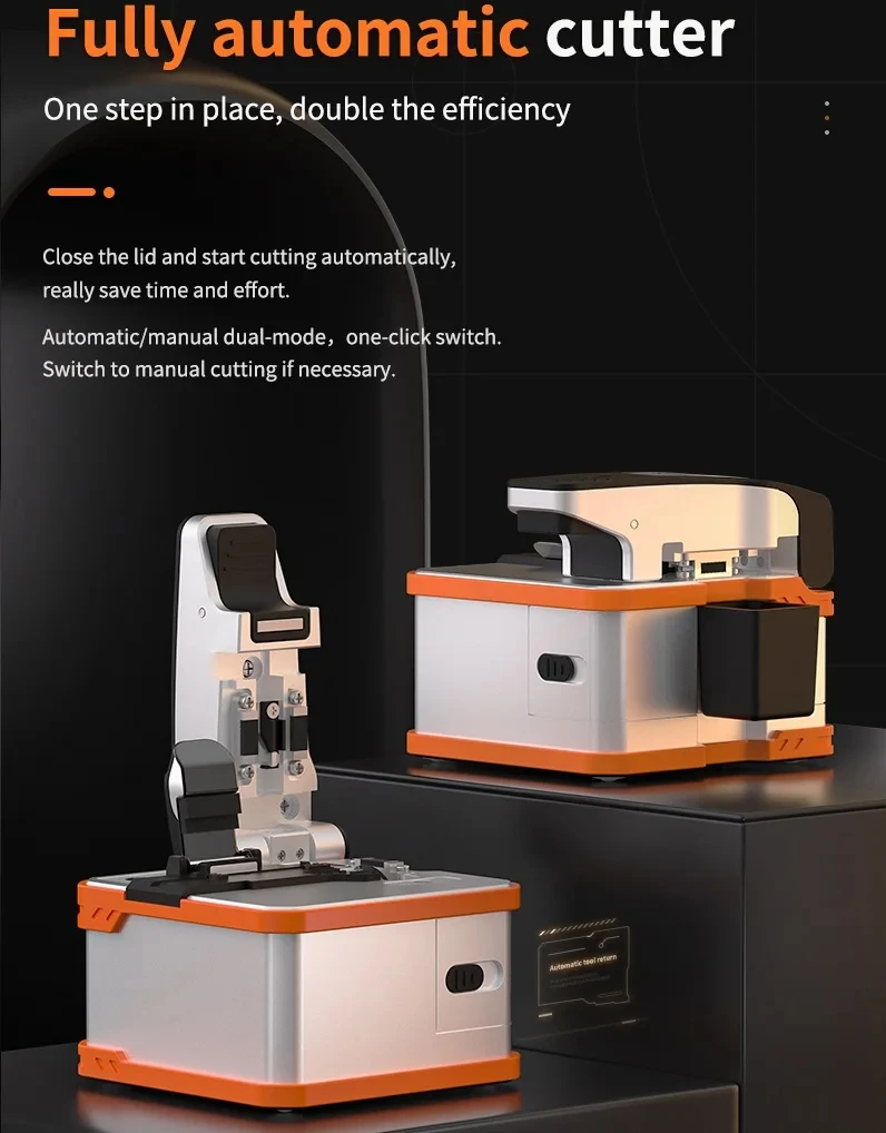 Imagem -03 - Totalmente Automático Fibra Óptica Elétrica Cutelo Cortador de Cabo Recarregável Fibra Óptica Ftth Q1s