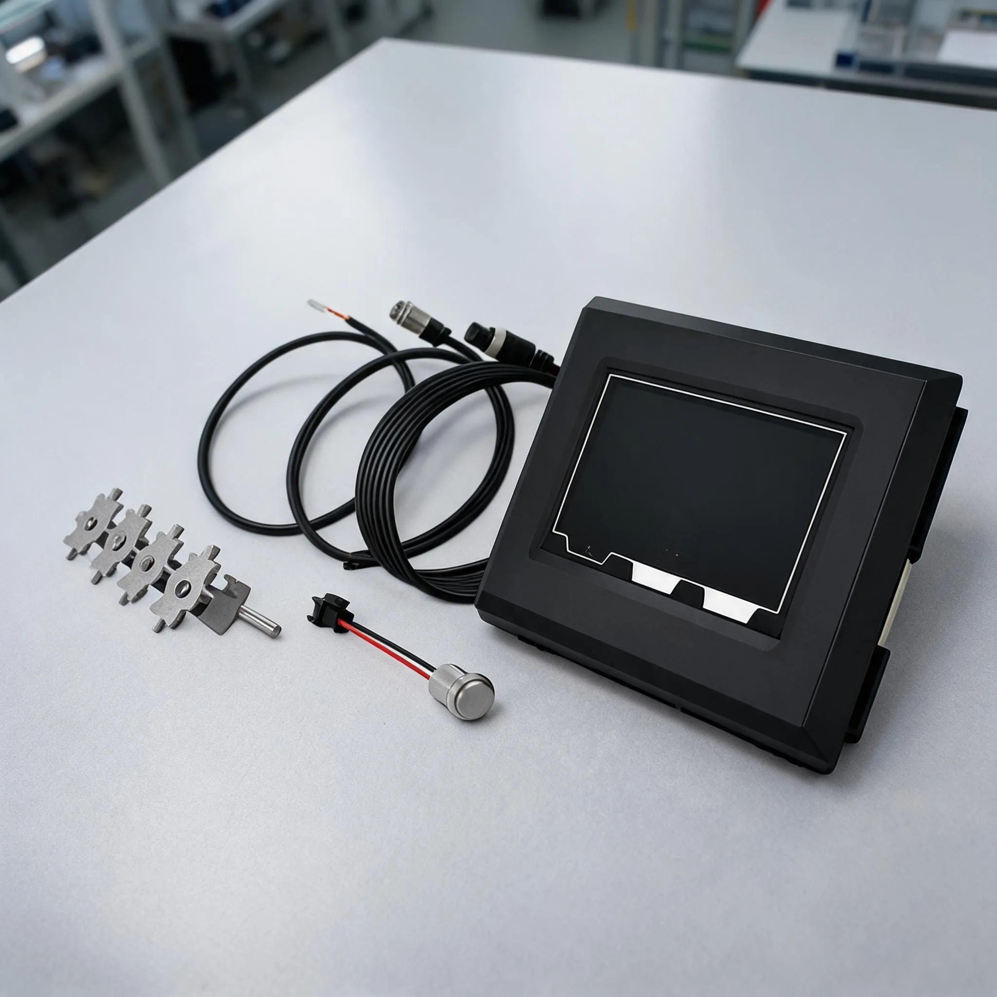 4.3-inch LCD Display Screen With Cable Fixing Screws Real-time Voltage Monitoring For Battery Protection Boards Parts Kit
