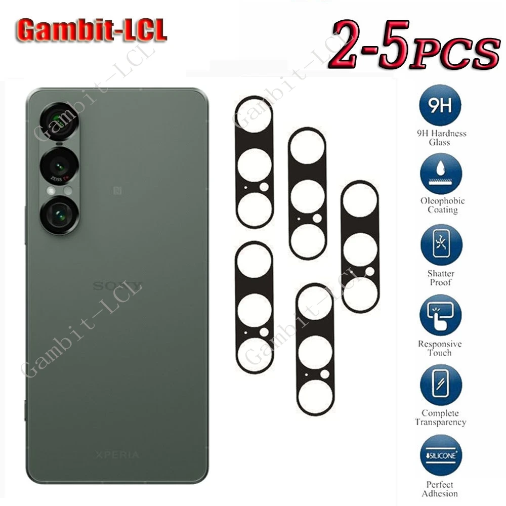 2PCS-5PCS 3D 9H HD Tempered Glass For Sony Xperia 1 VII  Xperia1VII 1VII Xperia1 1VI 10 VI 10VI Camera Lens Protector Cover Film