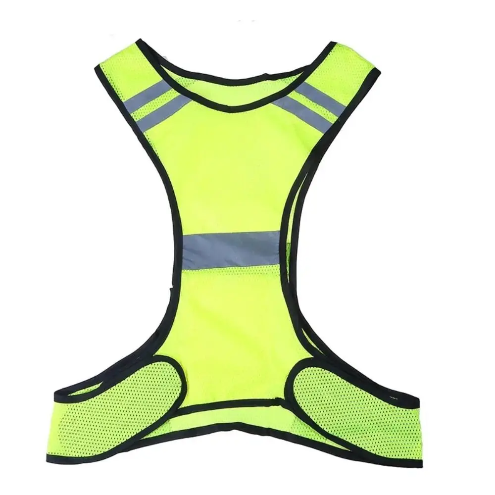 

High Visibility Reflective Safety Vest Breathable Fashion Motorcycle Riding Waistcoat Wear Resistant Comfortable
