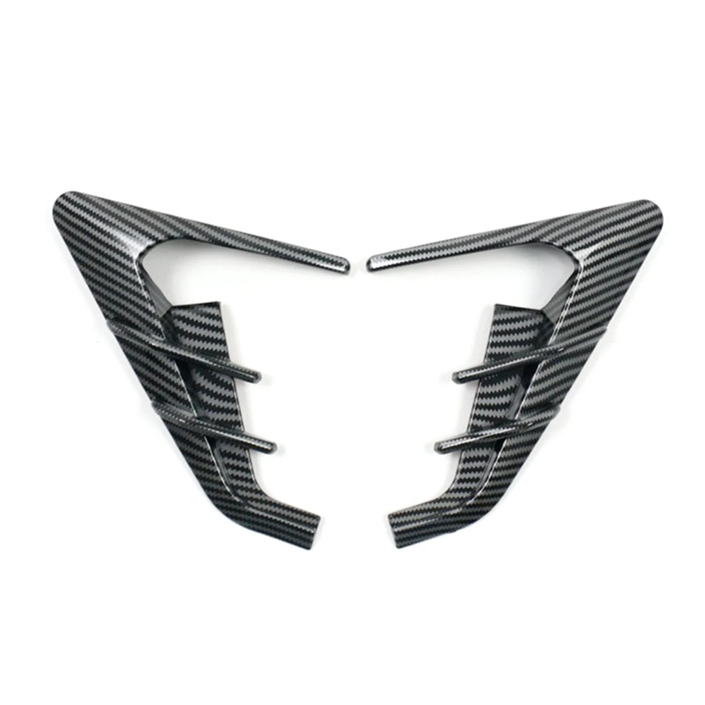 AEF3-For تسلا موديل 3 هايلاند 2024 غطاء حماية الكاميرا الجانبية غطاء الحاجز الجانبي ملصقات الكسوة