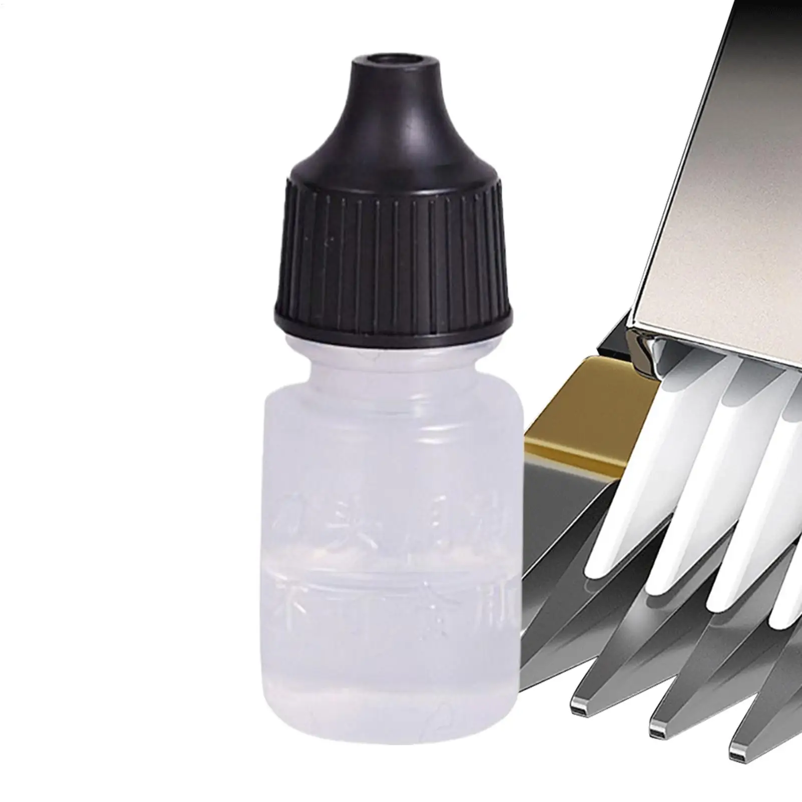 5ml Beard Trimmer Oil Lubricant Household Trimmer Lubricant Rust Resistant Electric Hair Shaver Grease Oil for Shower Camping