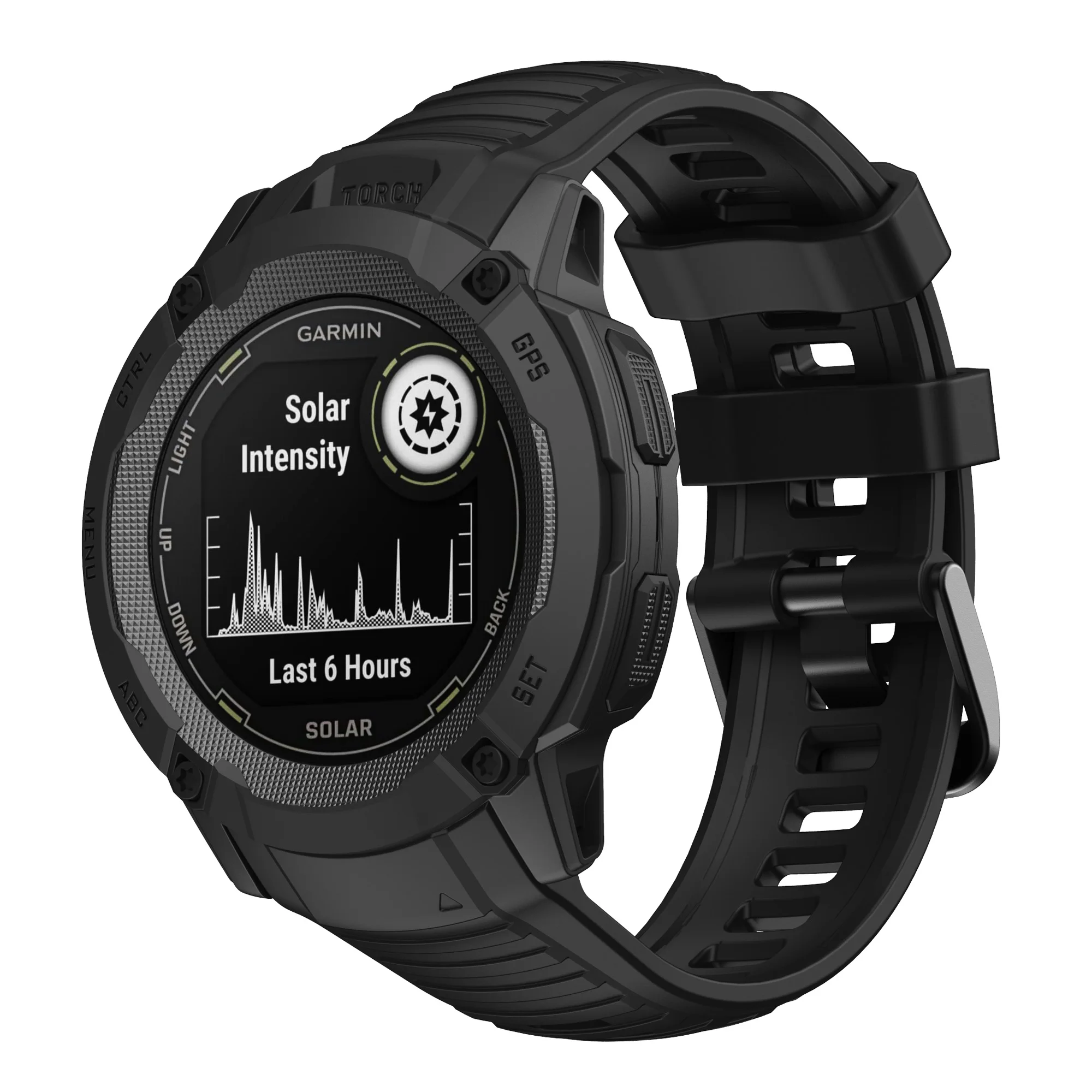 For Garmin Instinct 2X / Instinct 3 50mm Smartwatch Bands Silicone Men Watch Strap Watchband Bracelet Replacement Wristbands