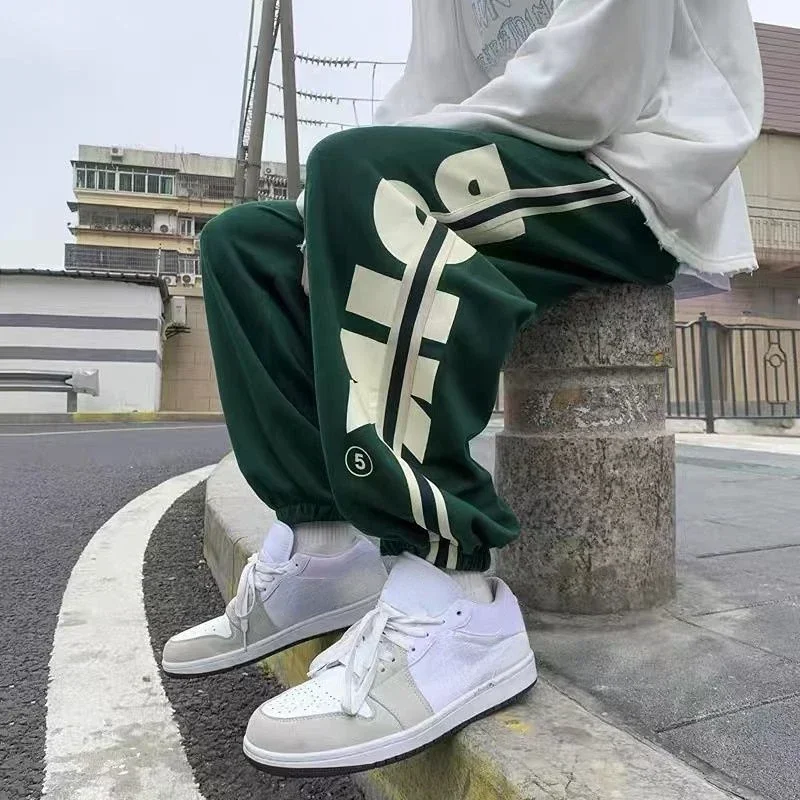 Celana panjang Track Sport Man Sweatpants atletis pria celana olahraga Hip-hop kualitas tinggi Tracksuit Bottoms item baru dalam gaya Y2k