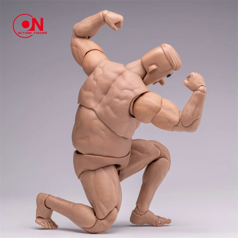 Notaman 1/12 NT-03 NT-03S منتصف العمر مربع الرأس الذكور عمل الشكل المشترك الجسم دمية 6 ''ذكر الجندي مرنة الجسم لعبة مجسمة #6