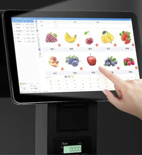 Intelligent Electronic Scale with AI Image Recognition, Sorting Barcode Label Scale, Windows/android SDK/AI Soft