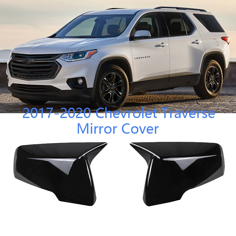 For Chevrolet Traverse 2017-2020 Car Sticker Rearview Side Mirror Cover Wing Cap