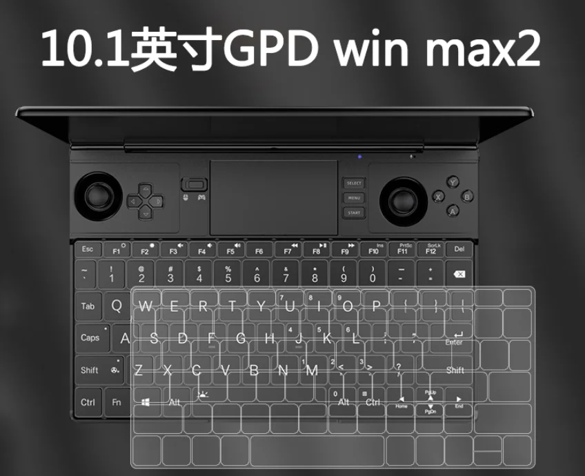 لجيب GDP 4 2025 GPD win max 2 2023 MAX2 2022 GPD P2 Max شفاف من البولي يوريثان للكمبيوتر المحمول Pocket 3 غطاء لوحة المفاتيح حامي الجلد