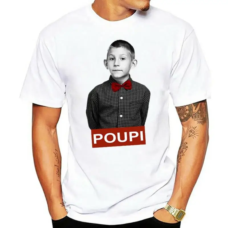 T-shirt Poupi Dewey Dance Men T Shirt Print Cotton Short Sleeve T-shirt