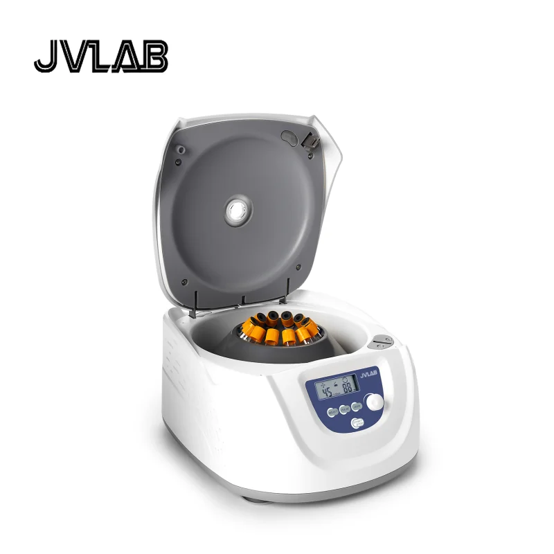 

Clinical Centrifuge Low-speed Centrifuge Can Put 5ml/7ml/10ml/15ml Tubes 300-4500rpm CF0412 Brushless DC Motor CE Mark