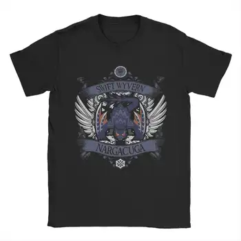 Monster Hunters Tişörtü, Erkekler ve Kadınlar için Moda Tişörtler, Ejderha Oyunu, %100 Pamuklu Giysiler 8 best sales Canavar avcısı aksesuarları - №2