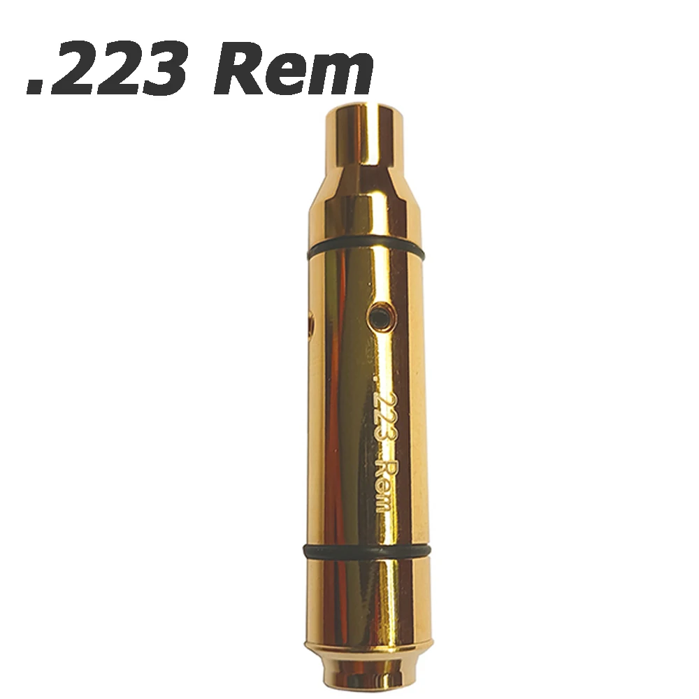 

Dry Fire .223Rem Training Bullet Mini Laser Boresight, Cartridge Trainer Bullet for Hunting Rifle Cartridge Laser Target