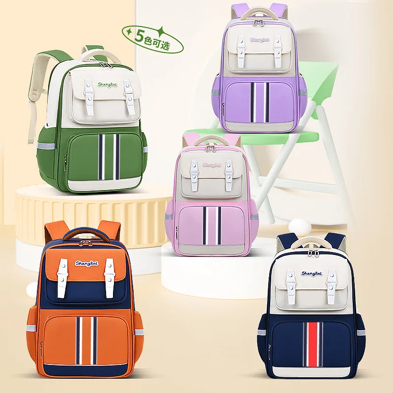 Lightweight Large Capacity Children's Backpack Unisex Student Bag with Reduced Shoulder Weight Design backpack schoolbag