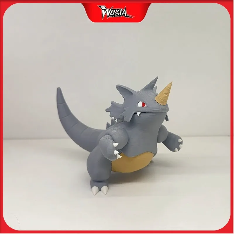 

10cm New Pokemon Rhydon Anime Figure Model Desktop Decoration Ornament Game Peripherals Collection Crafts Birthday Gifts Toy Kid