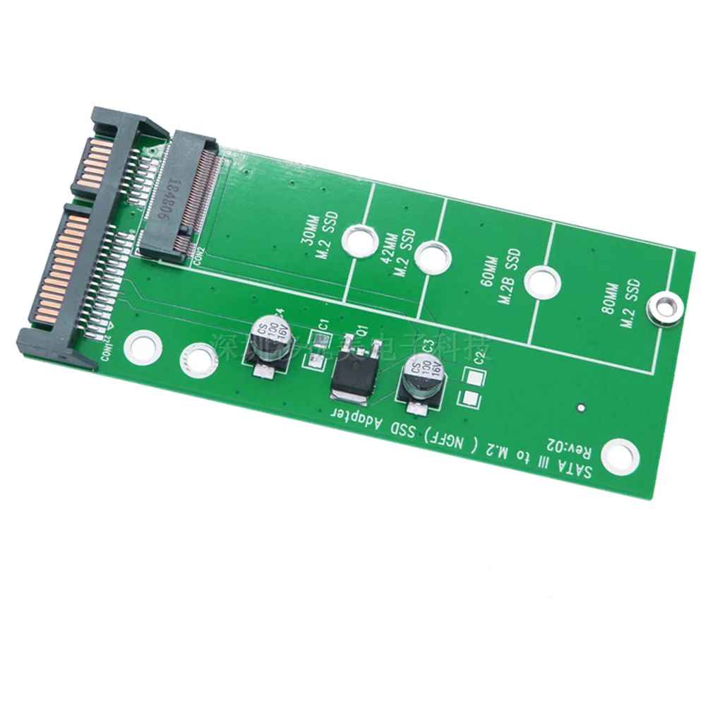 

Hot M2 NGFF ssd SATA3 SSDs Turn Sata Adapter SATA to NGFF Expansion Card Adapter High Speed High-power Wholesale Dropshipping