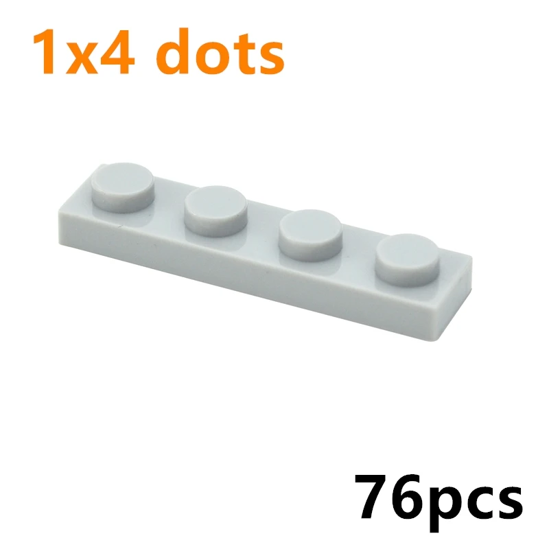 Compatible Assemblage Construction Toys 3710 1x4 Dots DIY Building Blocks Educational Creative Size Thin Figures Bricks 1*4 Toys