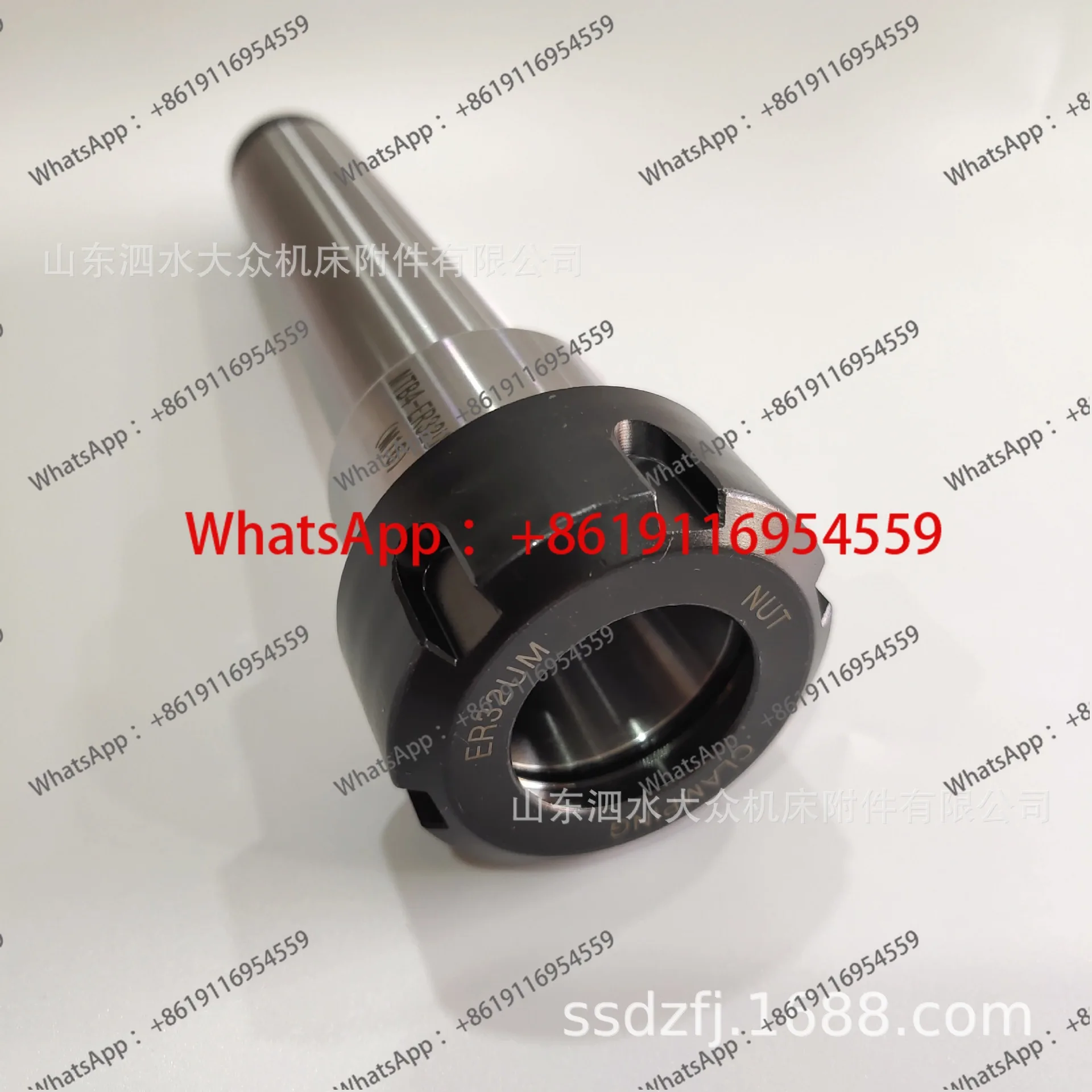 MTA4/MTB4-ER32-M16 Flat tail/rear pull taper spring chuck milling shank