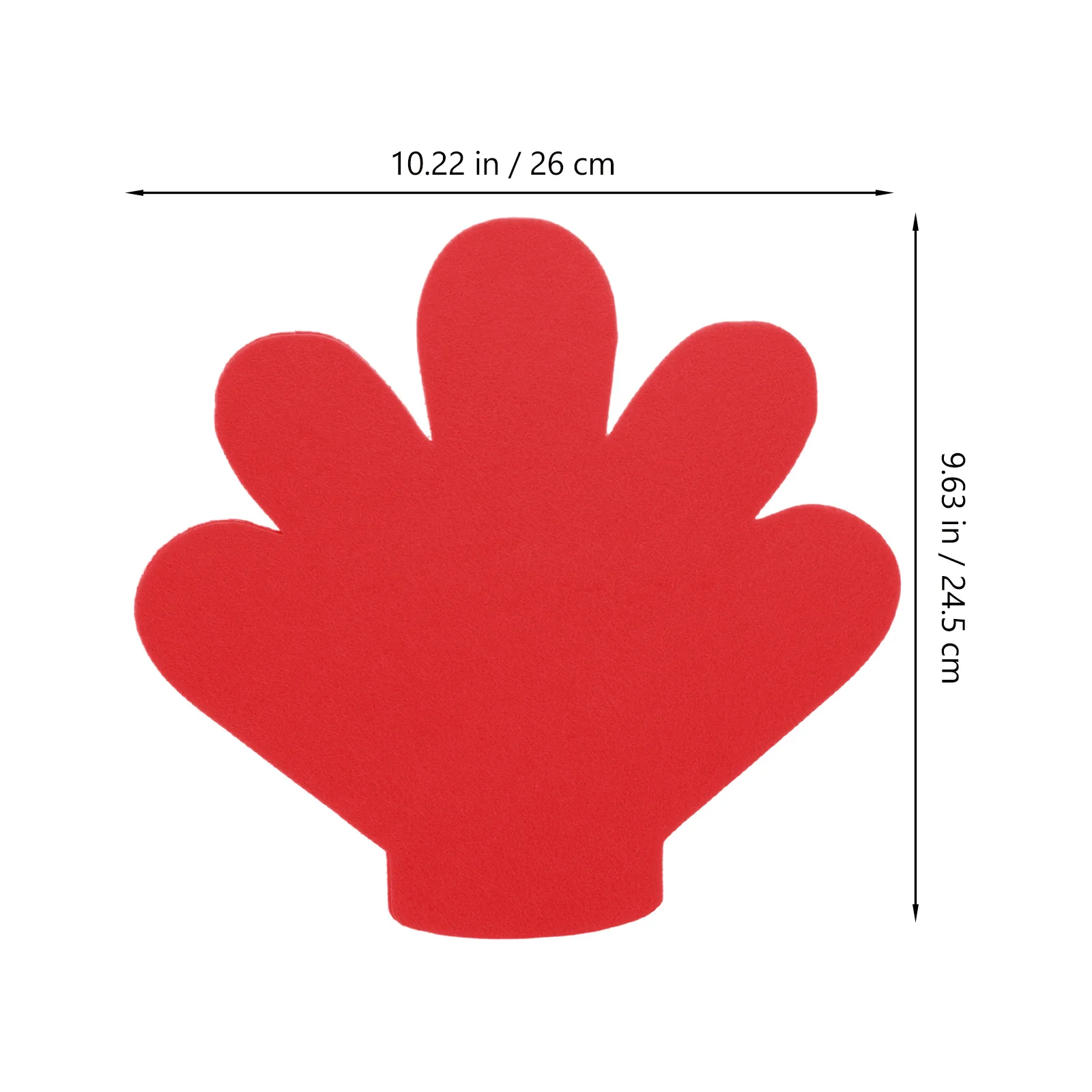 2 قطعة قفازات أطفال متينة للرقص والتشجيع والمناسبات الاحتفالية وأصابع المروحة الرياضية قفازات الفتيات للأطفال بوم بومس