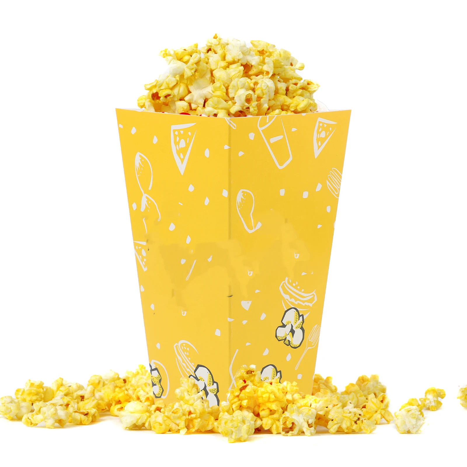 

50 Pcs Popcorn Box Party Snack Container Containers for Boxes Buckets Movie Theater Game