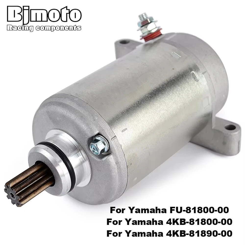 Motorcycle Starter Motor For Yamaha YFM400 Big Bear 400 2WD Kodiak 400 YFM400 5EH Buckmaster Wolverine 350 YFM350FX FU-81800-00