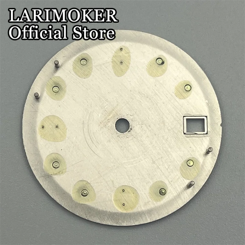 LARIMOKER 29mm Color Gradation Dial Green Luminous Watch Dial Fit 3 o'clock /3.8 o'clock NH35 Movement