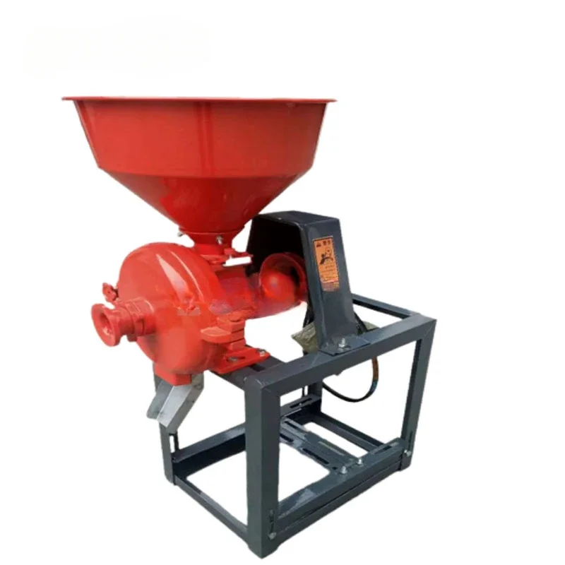 Home Use Corn Maize Spice Grinder Grain Processing Machines Animal Feed Making Machinery Flour Mill