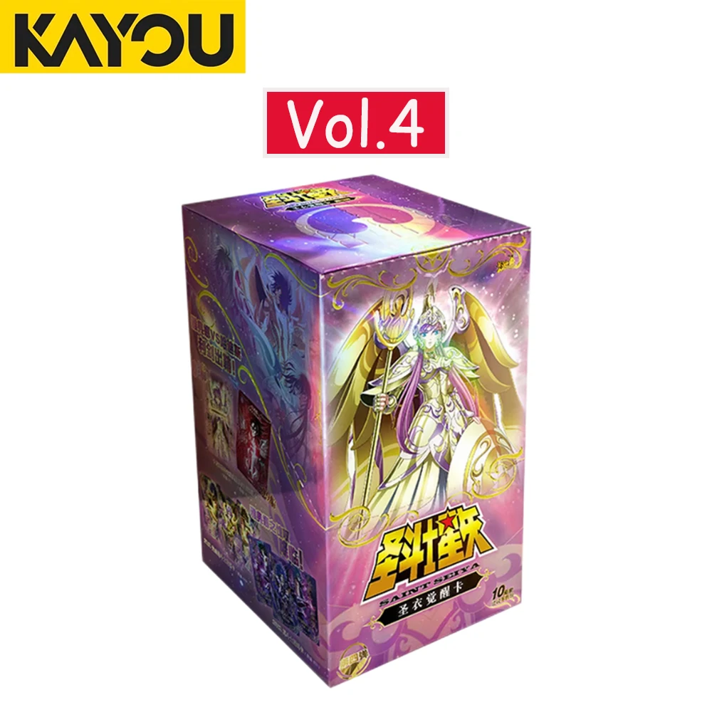 

Kayou Saint Seiya W4T4 Booster Box SE BP UR AR SSR Аниме Карты Пробуждение ткани Коллекционная карта Детские игрушки Подарки на день рождения