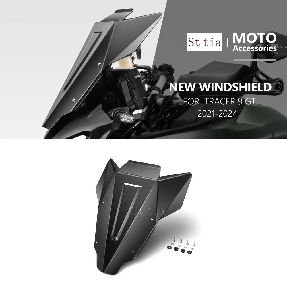 

Аксессуары для мотоциклов, лобовое стекло, алюминиевый дефлект ветрового стекла для YAMAHA TRACER 9 GT TRACER 9 2021-2024