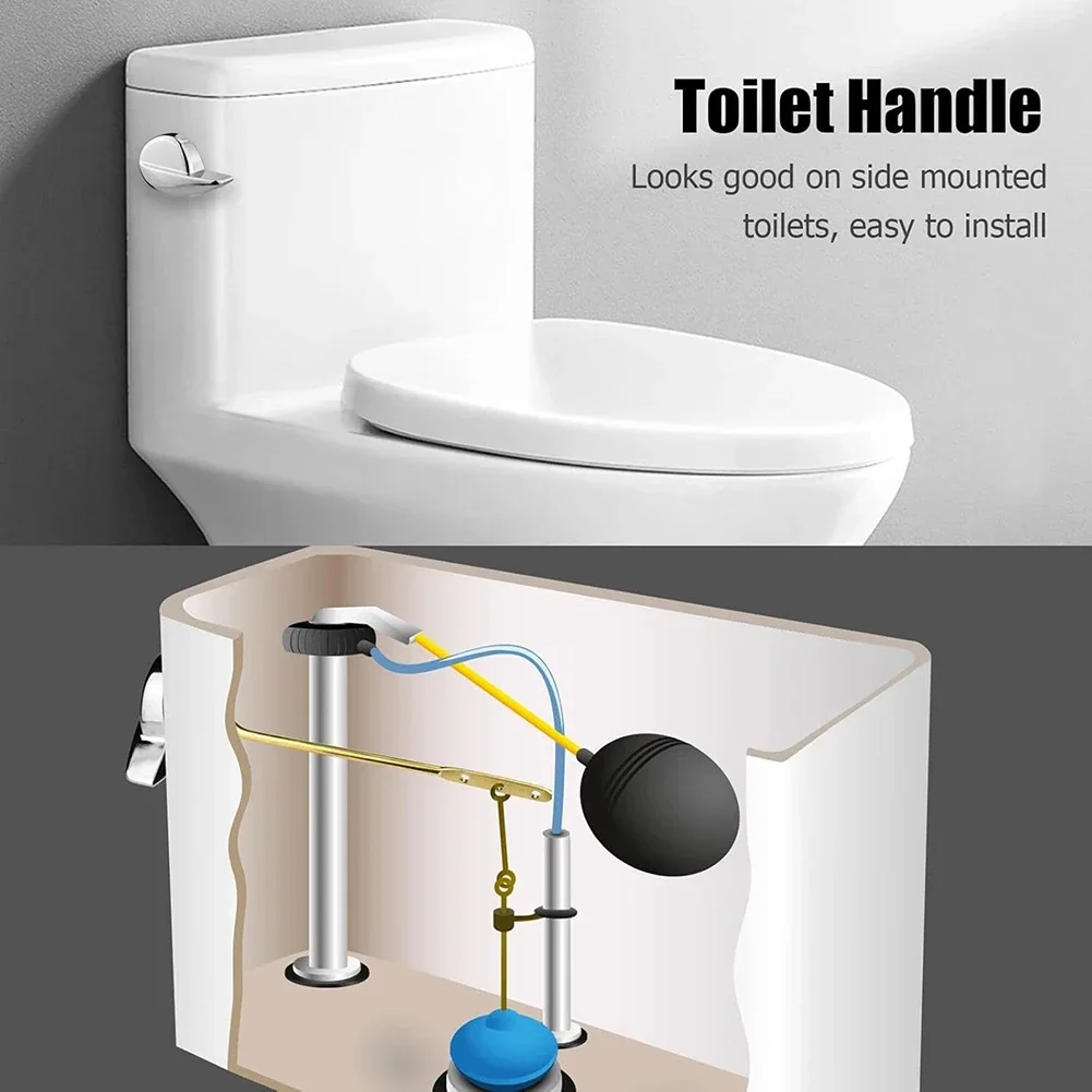 High Durability Side Front Mount Toilet Lever Handle For TOTO Engineered For Longevity And Consistent Performance