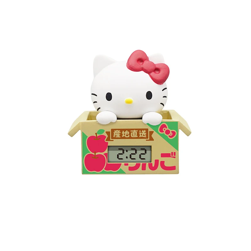 ของเล่นสะสมจากอนิเมะซานริโอ้ คิทาน ออริจินัล นาฬิกา คุโรมิ ซินนามอโรล กาชาปอง โมเดลฟิกเกอร์แอคชั่น