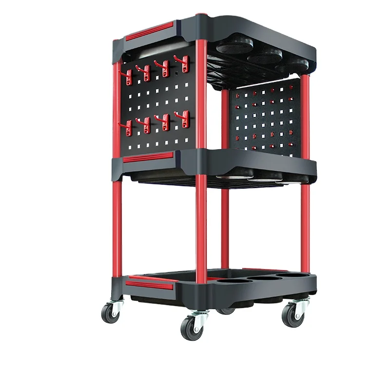 Drawerless Tool Cart for Auto Detailing & Mechanical Tools