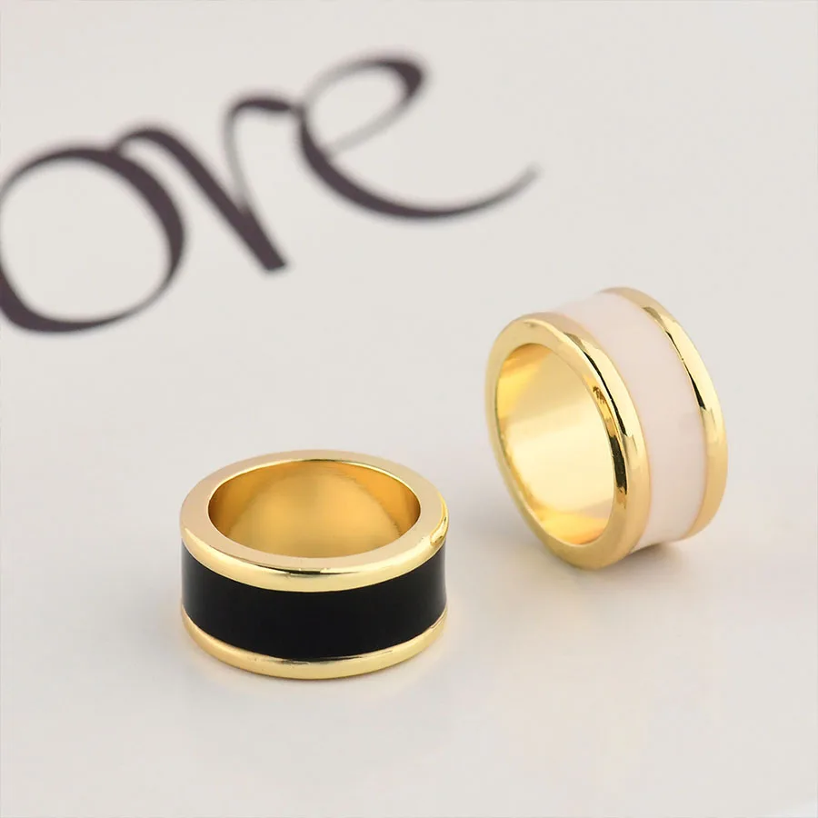 Polished Gold‑Plated Alloy Enamel Multi‑Purpose Ring Minimalist Decorative Accessory for Scarf Fixing Daily Party Ornament