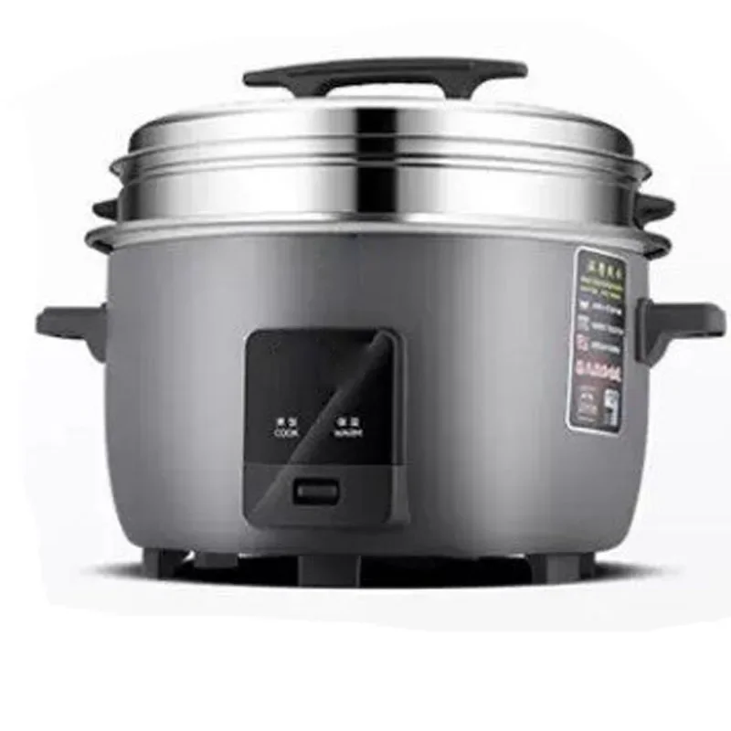 One Button Auto Keep Warm Commercial Large Rice Cooker Non-Stick Thick Liner Electric Rice Cooking Pot for Small Catering Stall