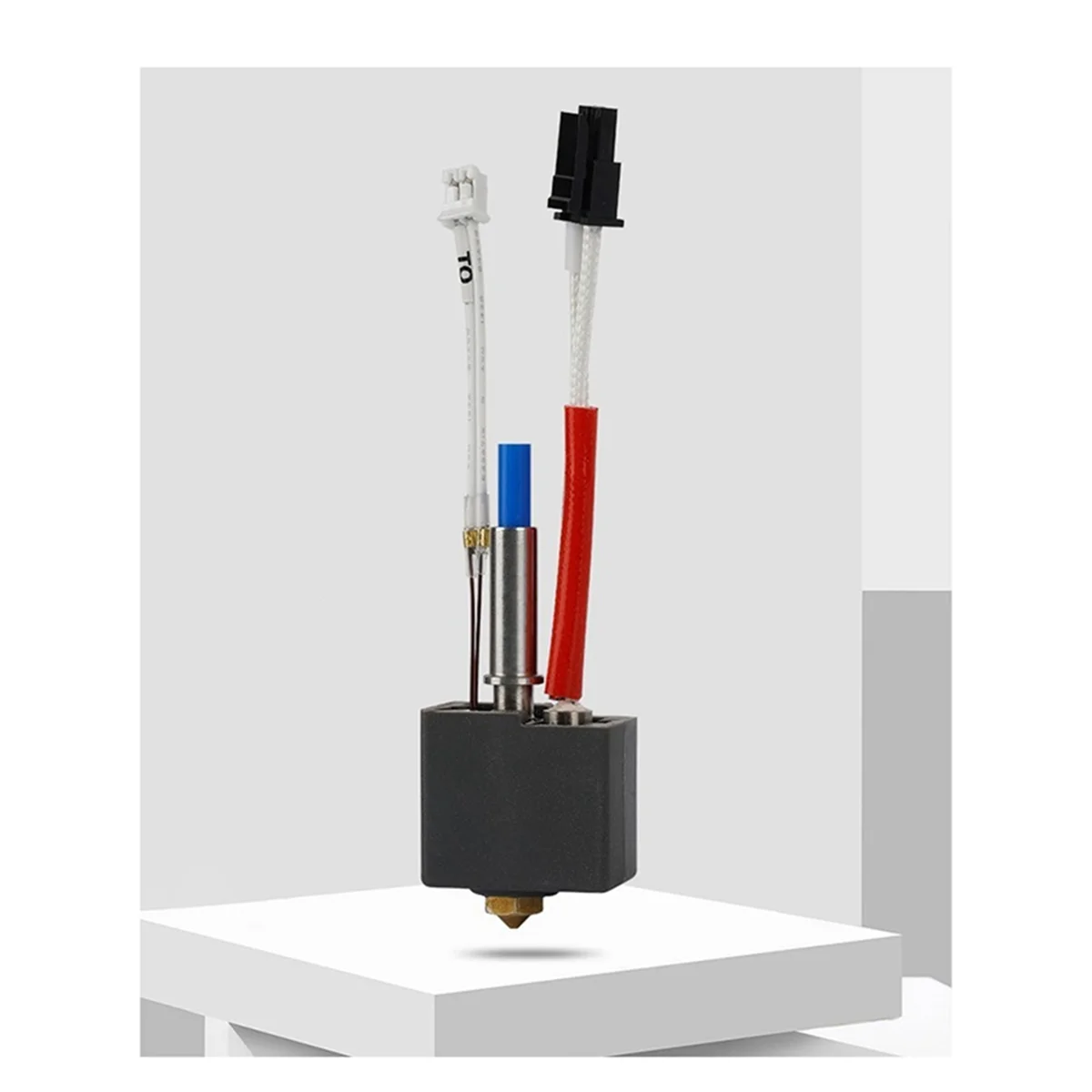 ABJG-24V 60W Hotend Kit Termistor Calentador Garganta para KP3S V1 Extrusora Hot End Kit 0.4mm