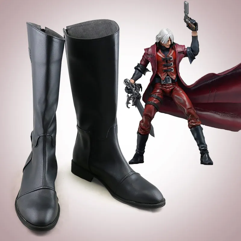 

Обувь для косплея по игре/аниме: Ботинки Данте из Devil May Cry 5, аксессуары и реквизит для костюма на Хэллоуин
