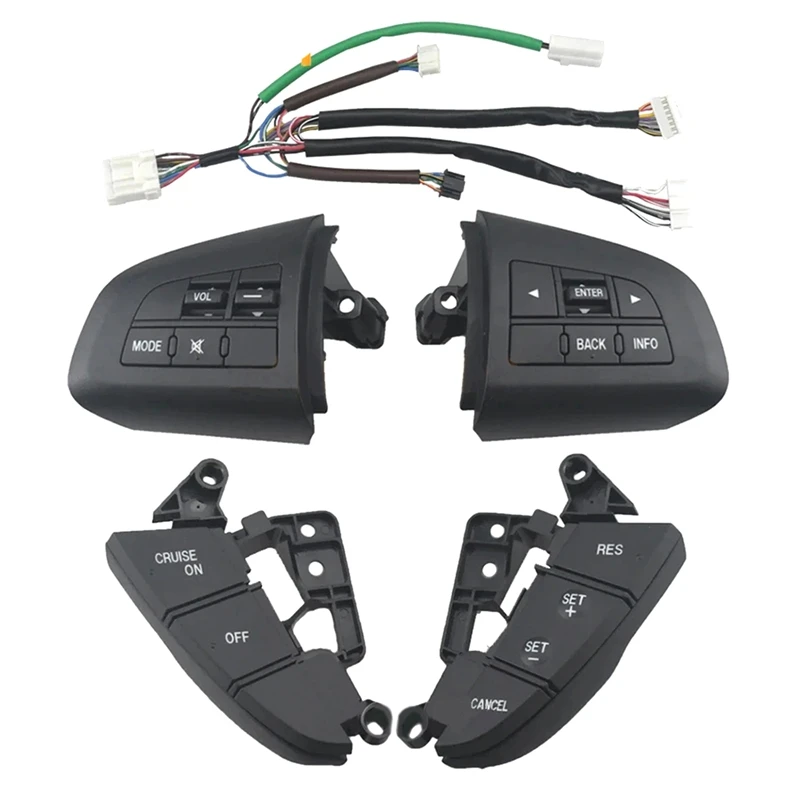 

Multi-Function Steering Wheel Button Cruise Control Switch For Mazda 3 BL 2010 CX-5 CX5 CX-7 CX7 Volume Control Switches