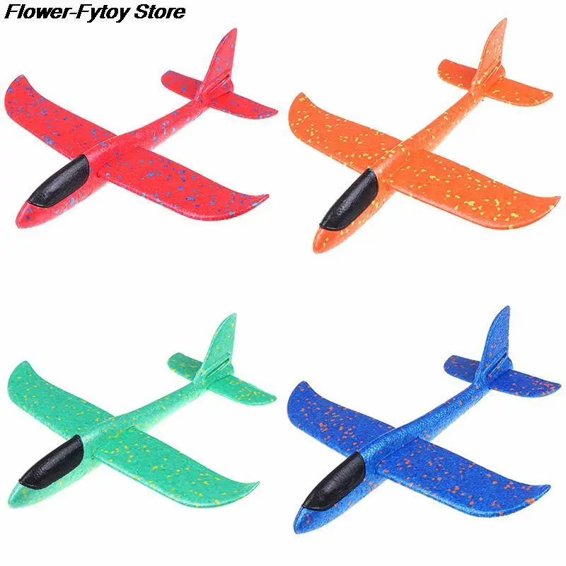 High Quality EPP Foam Hand Throw Airplane Outdoor Launch Glider Plane Kids Gift Toy 37CM Interesting Toys