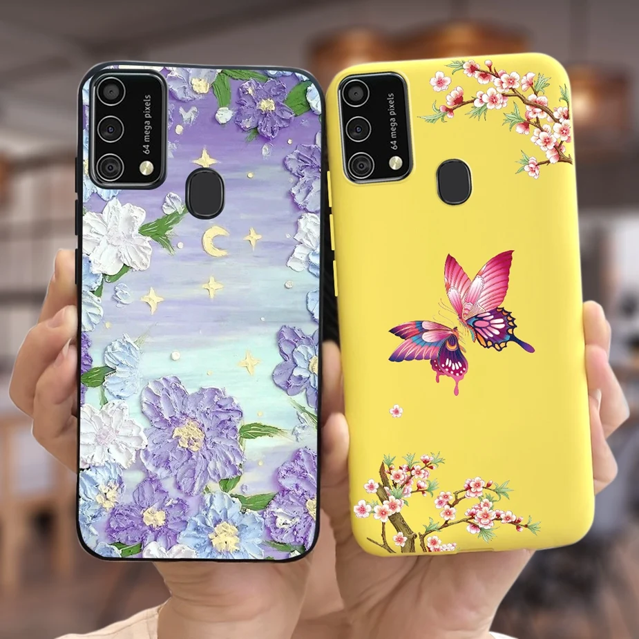 For Samsung Galaxy M31 Case Cute Cartoon Painted Back Cover Soft TPU Phone Cases For Samsung M31 Prime M 31 s Galaxy M31s Bumper