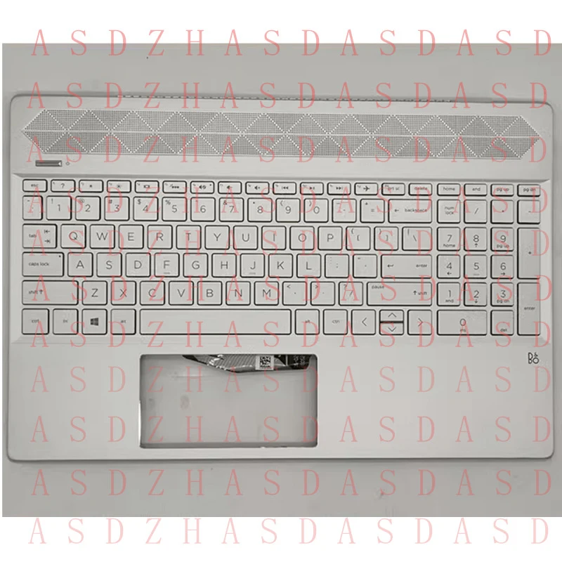 

Клавиатура с подсветкой и подставкой для рук Z FOR HP 15-CS TPN-Q208 15-CW TPN-Q210, серебристая