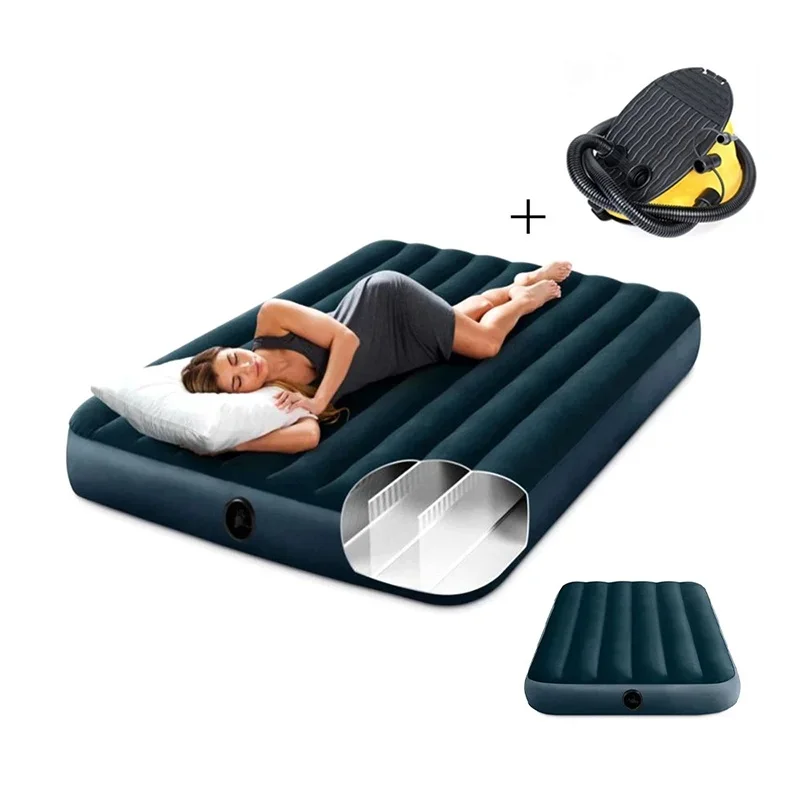 

Outdoor Camping Moisture-proof Comfortable Tent Sleeping Pad Inflatable Mattress Bedroom Rest Outdoor Travel Air Cushion