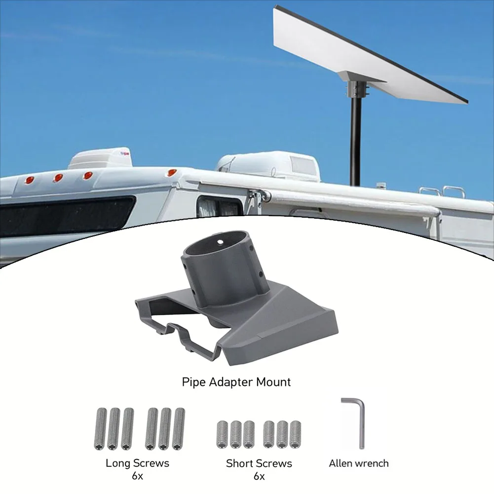 Seamless Compatibility Pole Mount Adapter for For starlink Designed for Standard Equipment Integration Sturdy and Reliable