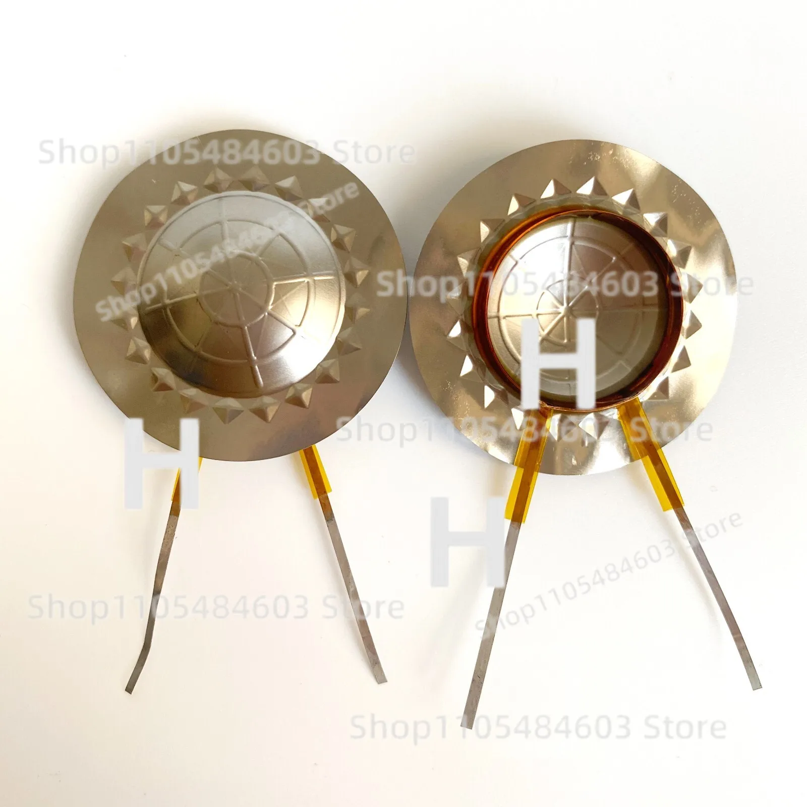 2 Aftermarket 24.8mm VCL Titanium Diaphragms For JBL MR38 Tweeter 8Ω Repair