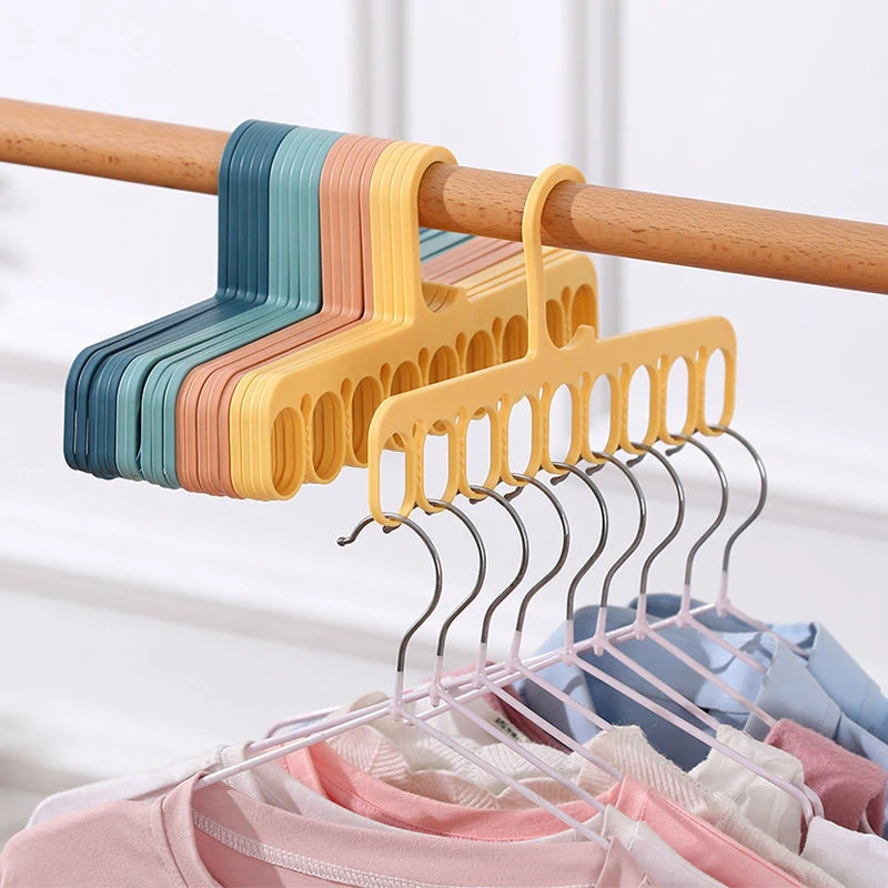 Multifunctional Windproof Clothes Clip Drying Rack Underwear Socks Hanger Nordic Household Home Wardrobe Rack Storage