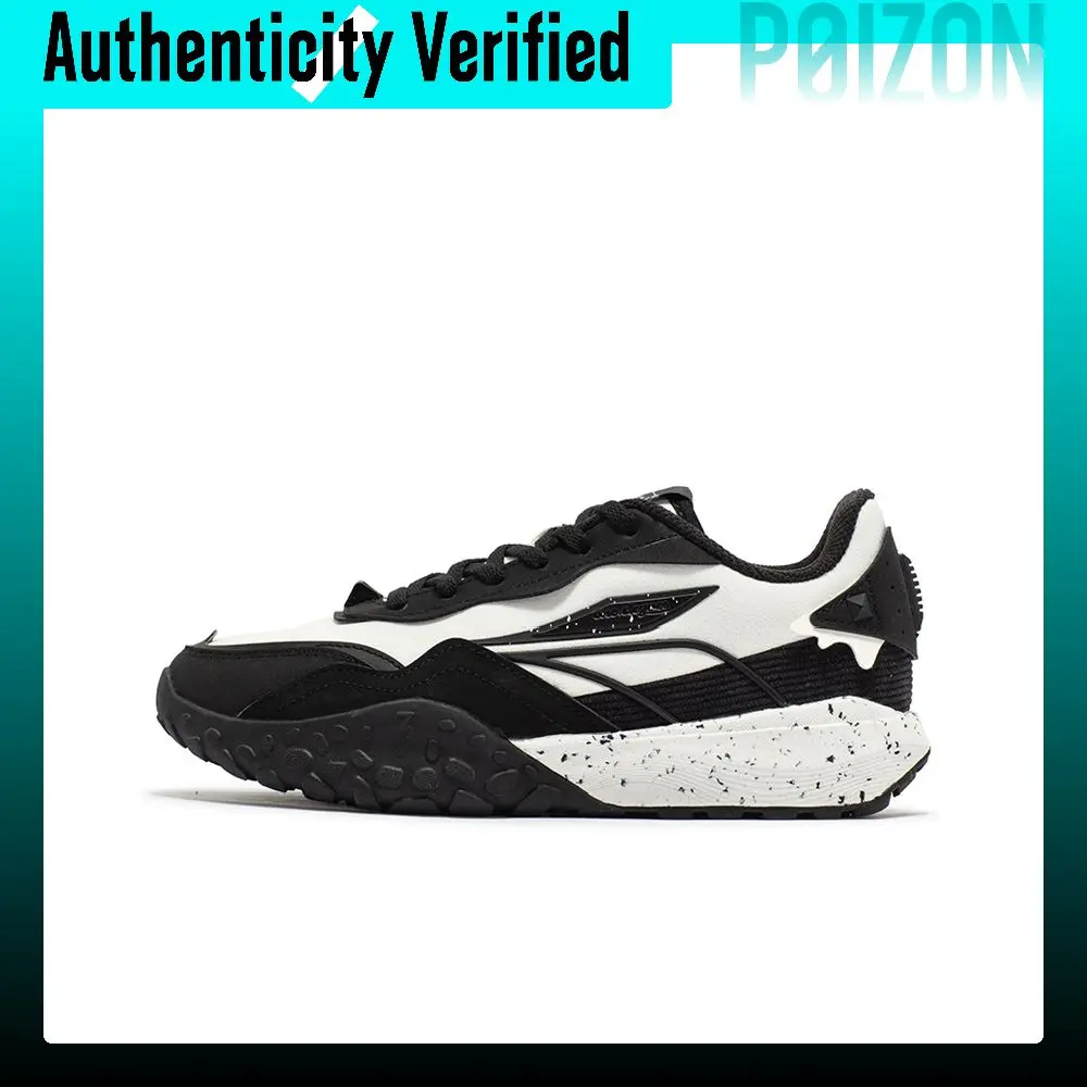 361° Shortbread Abrasion Resistant Low top Casual Shoes Women's Obsidian Black/Feather White 682346766-5