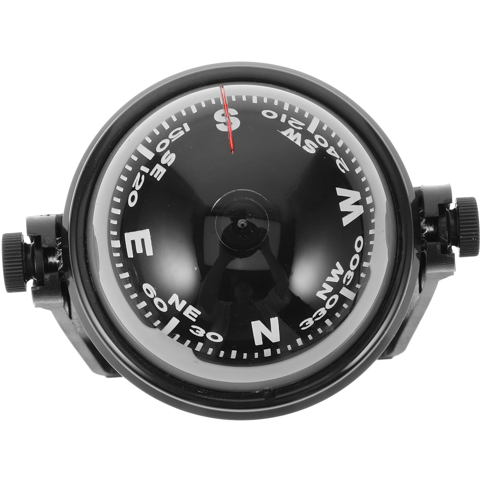 

Car Compass Boat Flares Ball Truck Accessories Adjustable Compasses Plastic Automobile Black Button Work